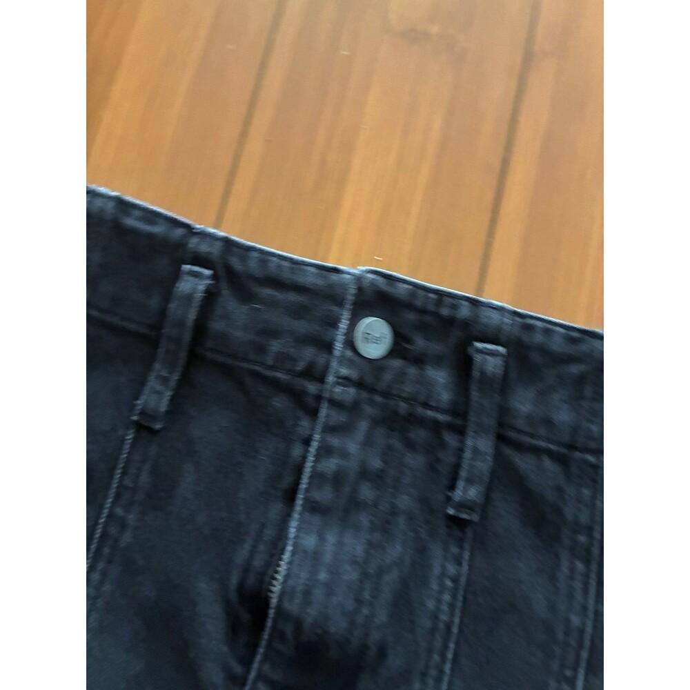 Reformation Black Eva Cheeky High Rise Shorts size 25 - Picture 2 of 4